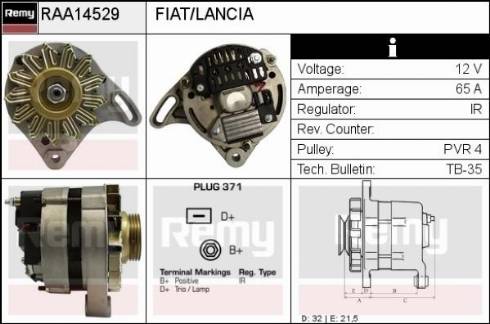 Remy RAA14529 - Alternatore autozon.pro