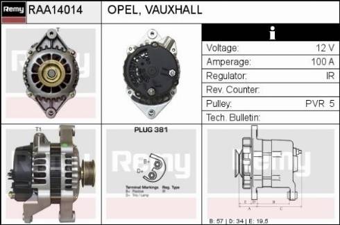 Remy RAA14014 - Alternatore autozon.pro