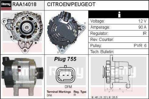 Remy RAA14018 - Alternatore autozon.pro