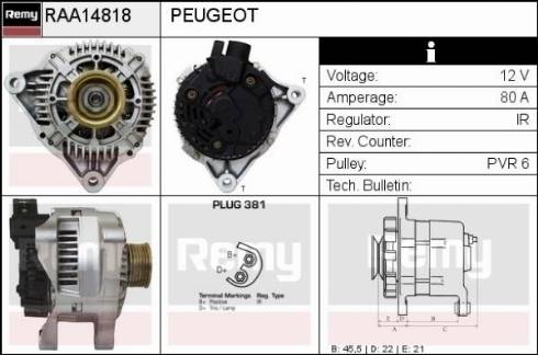 Remy RAA14818 - Alternatore autozon.pro