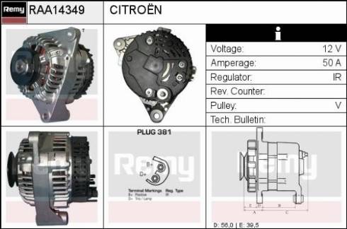 Remy RAA14349 - Alternatore autozon.pro