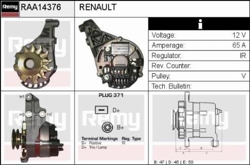 Remy RAA14376 - Alternatore autozon.pro