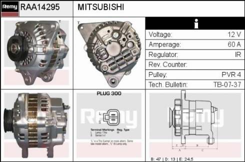 Remy RAA14295 - Alternatore autozon.pro