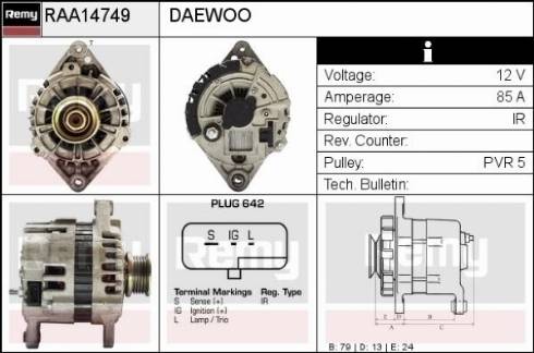 Remy RAA14749 - Alternatore autozon.pro