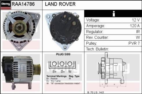 Remy RAA14786 - Alternatore autozon.pro