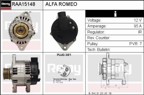 Remy RAA15148 - Alternatore autozon.pro