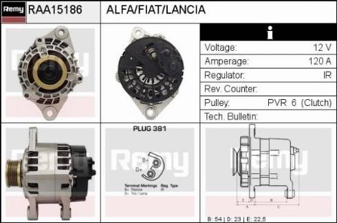 Remy RAA15186 - Alternatore autozon.pro