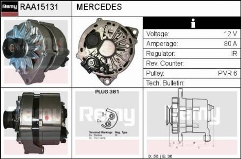 Remy RAA15131 - Alternatore autozon.pro