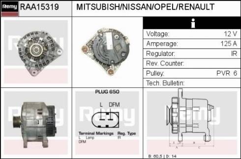 Remy RAA15319 - Alternatore autozon.pro