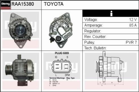 Remy RAA15380 - Alternatore autozon.pro