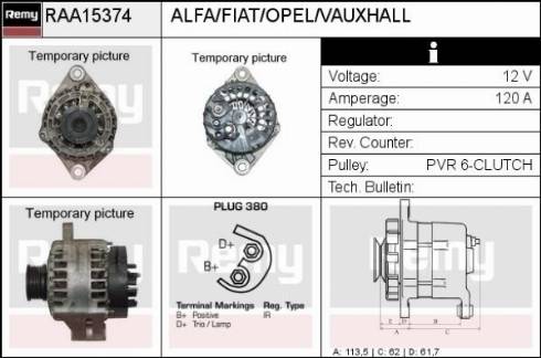 Remy RAA15374 - Alternatore autozon.pro