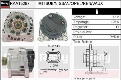 Remy RAA15297 - Alternatore autozon.pro