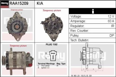 Remy RAA15209 - Alternatore autozon.pro