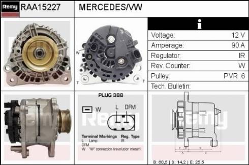 Remy RAA15227 - Alternatore autozon.pro