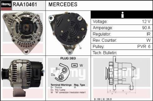 Remy RAA10461 - Alternatore autozon.pro