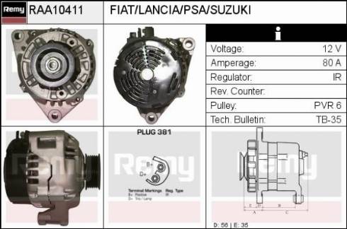 Remy RAA10411 - Alternatore autozon.pro