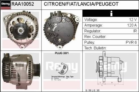 Remy RAA10052 - Alternatore autozon.pro