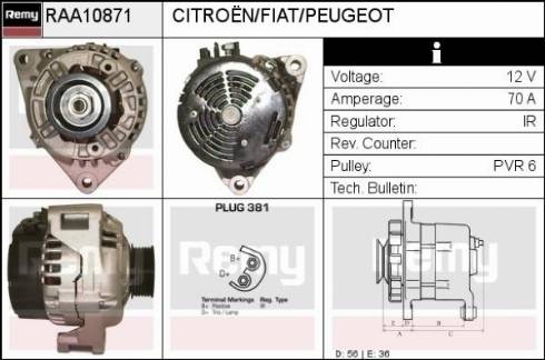 Remy RAA10871 - Alternatore autozon.pro