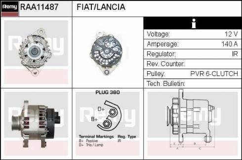 Remy RAA11487 - Alternatore autozon.pro