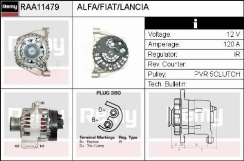 Remy RAA11479 - Alternatore autozon.pro