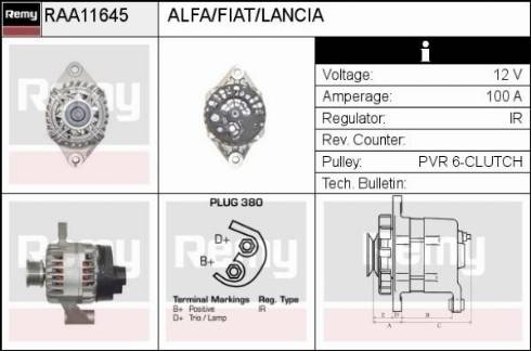 Remy RAA11645 - Alternatore autozon.pro