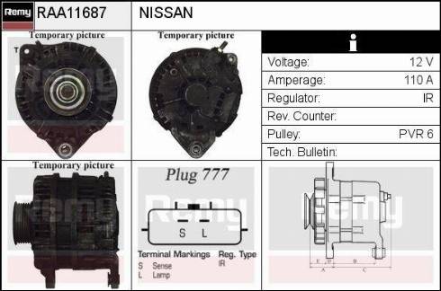 Remy RAA11687 - Alternatore autozon.pro