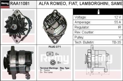 Remy RAA11081 - Alternatore autozon.pro