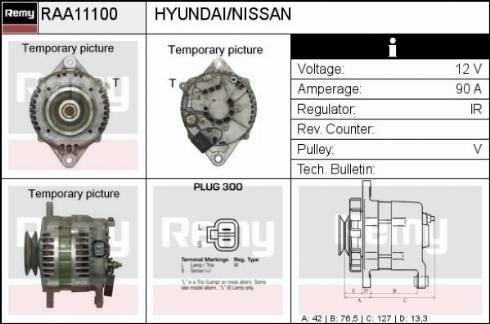 Remy RAA11100 - Alternatore autozon.pro