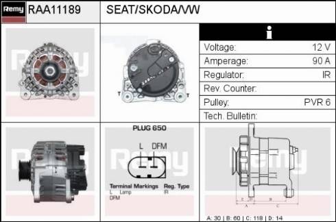 Remy RAA11189 - Alternatore autozon.pro