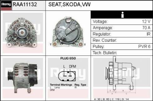 Remy RAA11132 - Alternatore autozon.pro