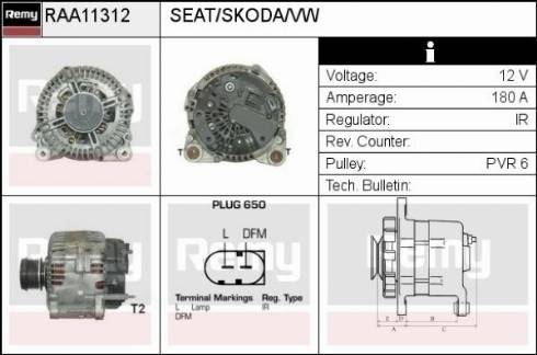 Remy RAA11312 - Alternatore autozon.pro