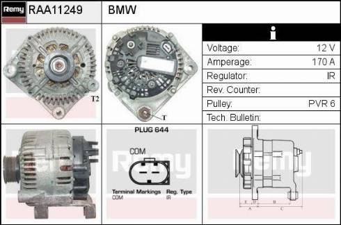 Remy RAA11249 - Alternatore autozon.pro