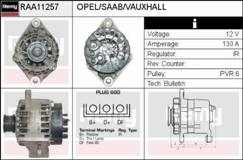 Remy RAA11257 - Alternatore autozon.pro