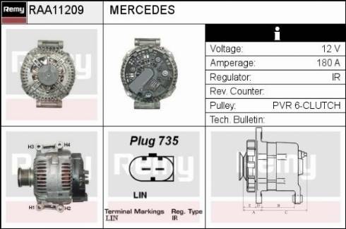 Remy RAA11209 - Alternatore autozon.pro