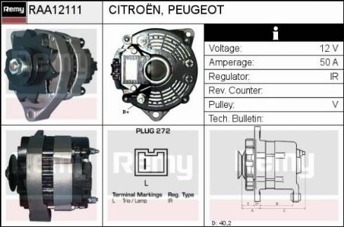 Remy RAA12111 - Alternatore autozon.pro