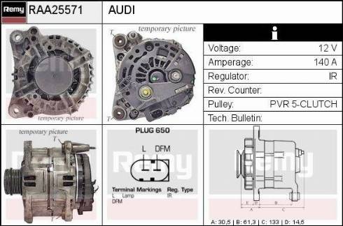 Remy RAA25571 - Alternatore autozon.pro