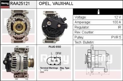 Remy RAA25121 - Alternatore autozon.pro