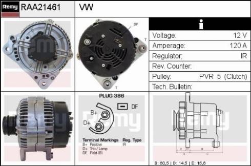 Remy RAA21461 - Alternatore autozon.pro