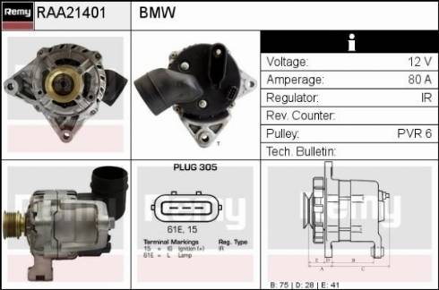 Remy RAA21401 - Alternatore autozon.pro