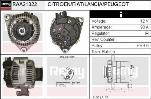 Remy RAA21322 - Alternatore autozon.pro