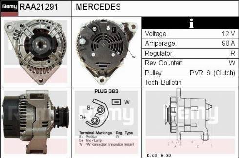 Remy RAA21291 - Alternatore autozon.pro