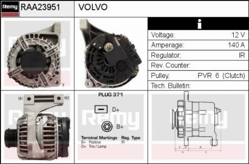 Remy RAA23951 - Alternatore autozon.pro