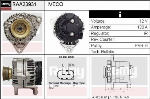 Remy RAA23931 - Alternatore autozon.pro