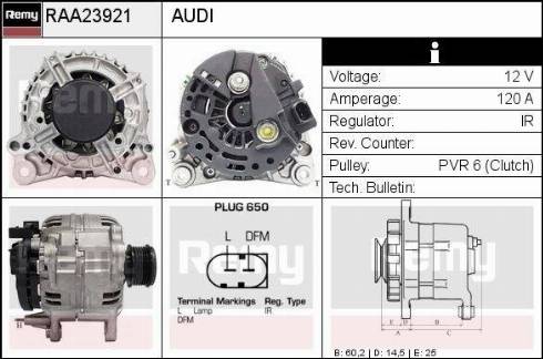 Remy RAA23921 - Alternatore autozon.pro