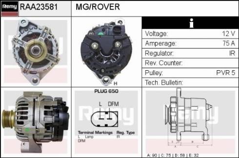 Remy RAA23581 - Alternatore autozon.pro