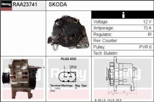 Remy RAA23741 - Alternatore autozon.pro