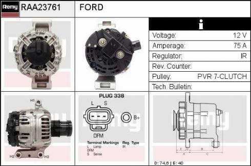 Remy RAA23761 - Alternatore autozon.pro