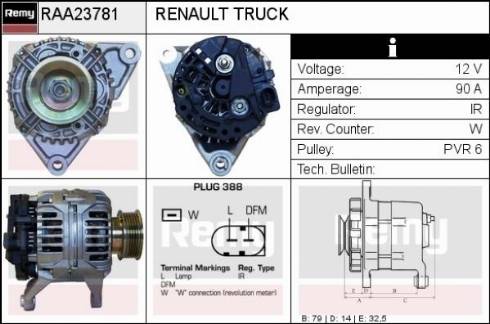 Remy RAA23781 - Alternatore autozon.pro