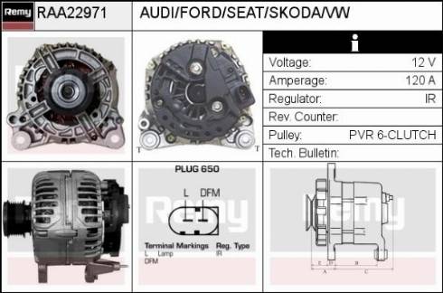 Remy RAA22971 - Alternatore autozon.pro