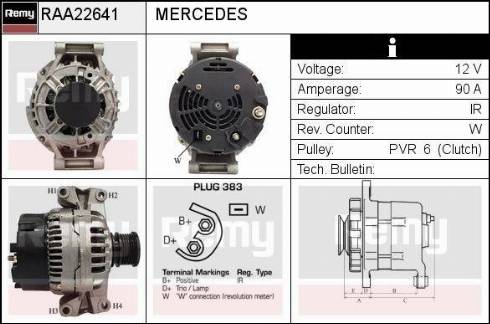 Remy RAA22641 - Alternatore autozon.pro